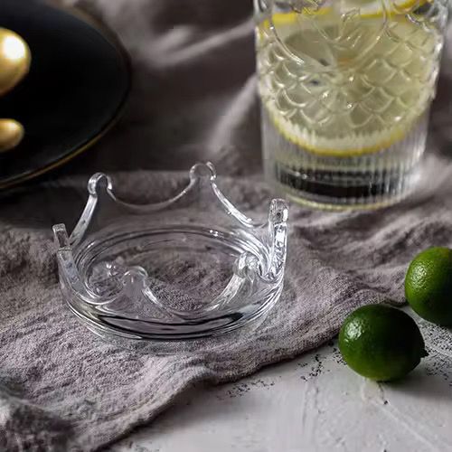 Crown Mug Glass Sipper (700ml)