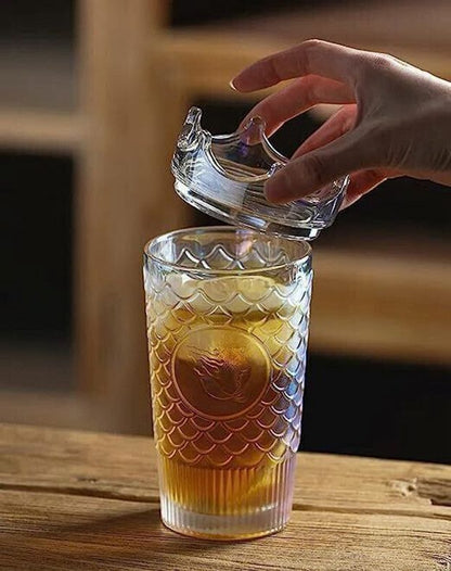 Crown Mug Glass Sipper (700ml)