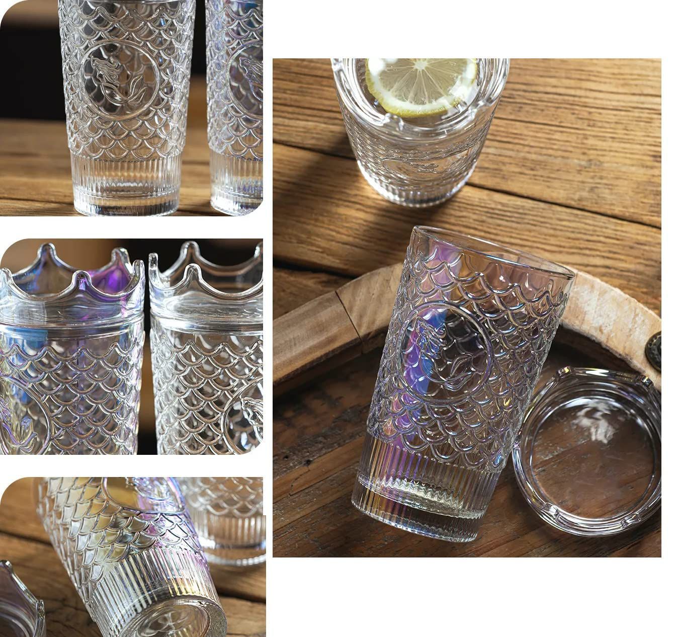 Crown Mug Glass Sipper (700ml)