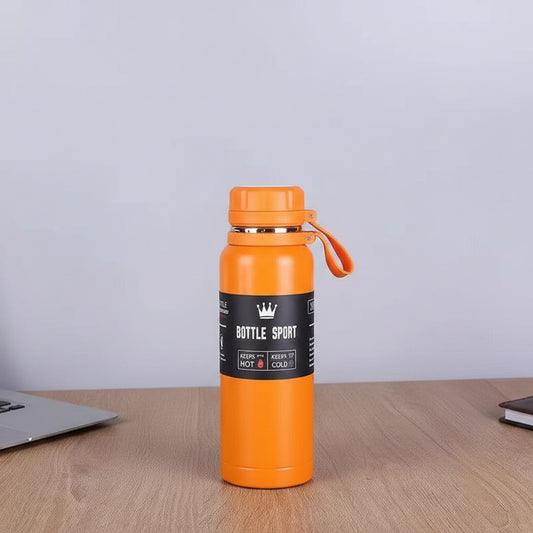 Mix Colour Stainless Steel Hot & Cold Water Bottle (800ml)