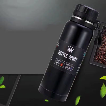 Mix Colour Stainless Steel Hot & Cold Water Bottle (800ml)