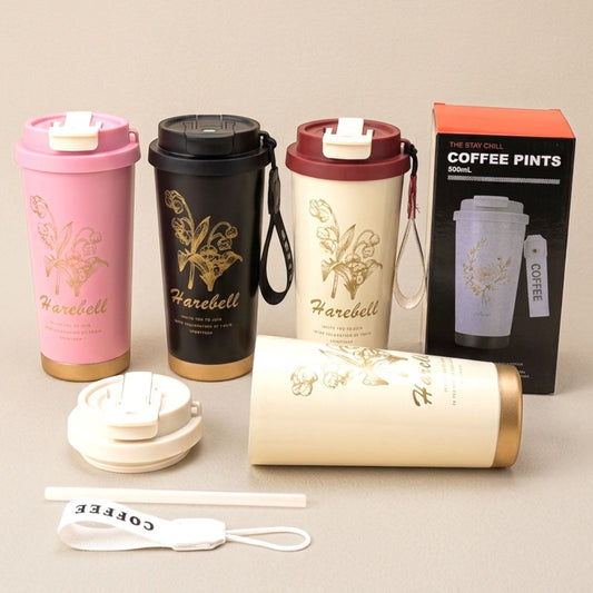 Premium Stainless Steel Coffee Mug Bottle (500ml)