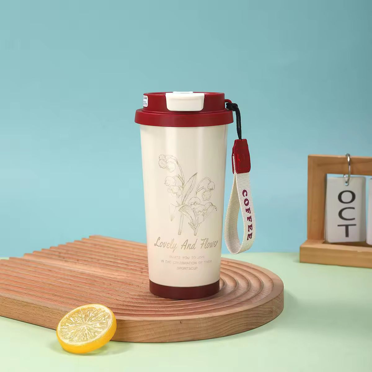 Premium Stainless Steel Coffee Mug Bottle (500ml)