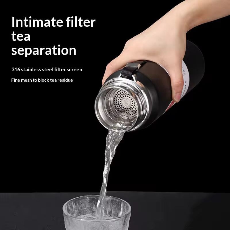 Stainless Steel Hot & Cold Water Bottle (800ml)