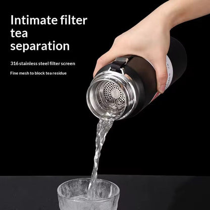 Stainless Steel Hot & Cold Water Bottle (800ml)