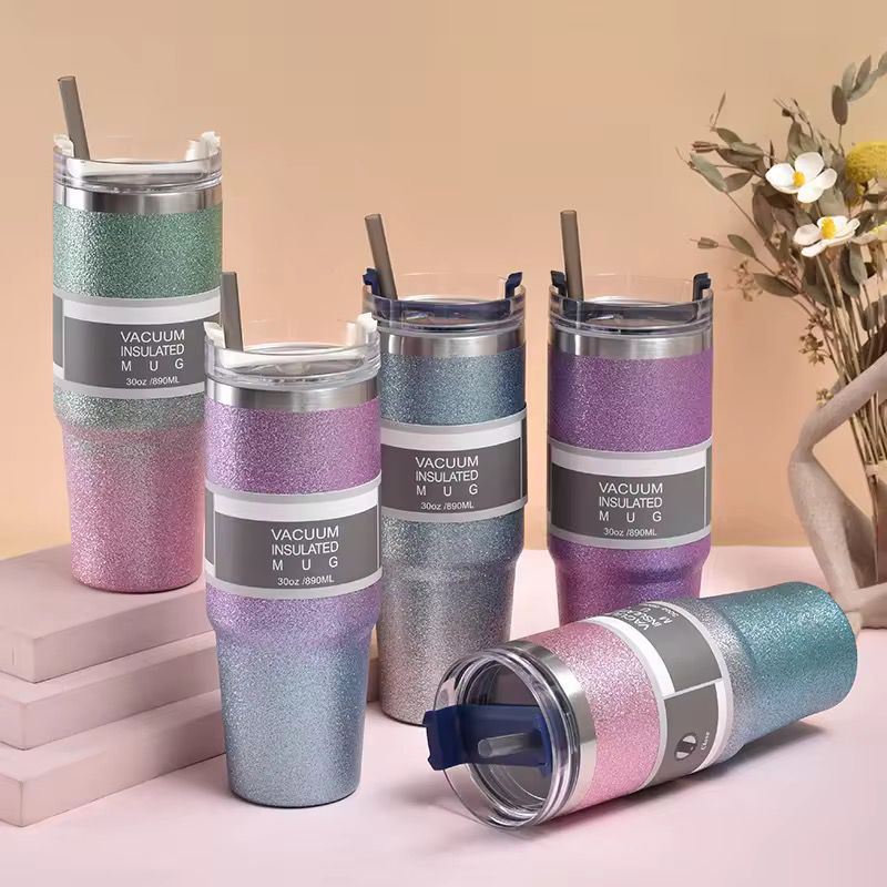 Stainless Steel Rainbow Tumbler (900ml)