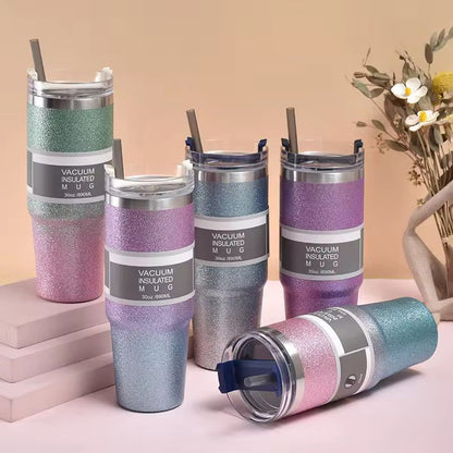 Stainless Steel Rainbow Tumbler (900ml)