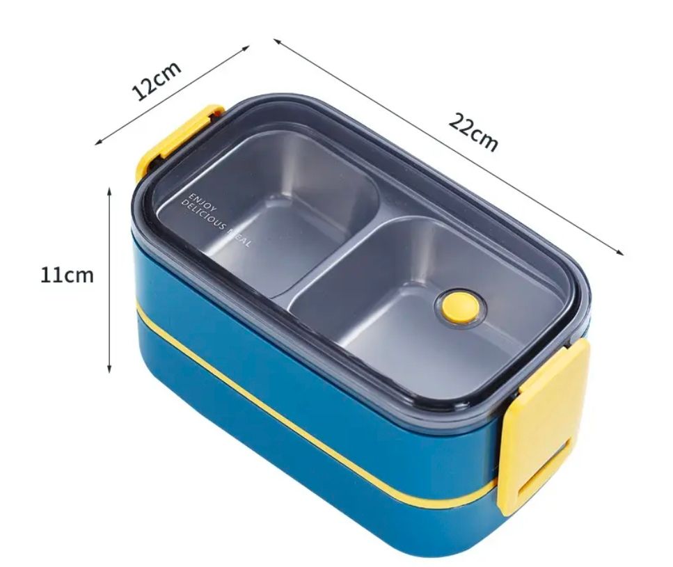 Double Layer Stainless Steel Lunch Box
