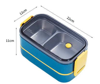 Double Layer Stainless Steel Lunch Box