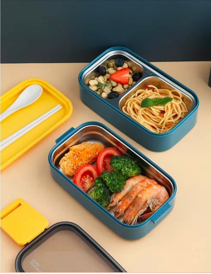 Double Layer Stainless Steel Lunch Box