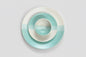 Modern Soft Green Tri-Tone Ceramic Dinner Set | Microwave & Dishwasher Safe